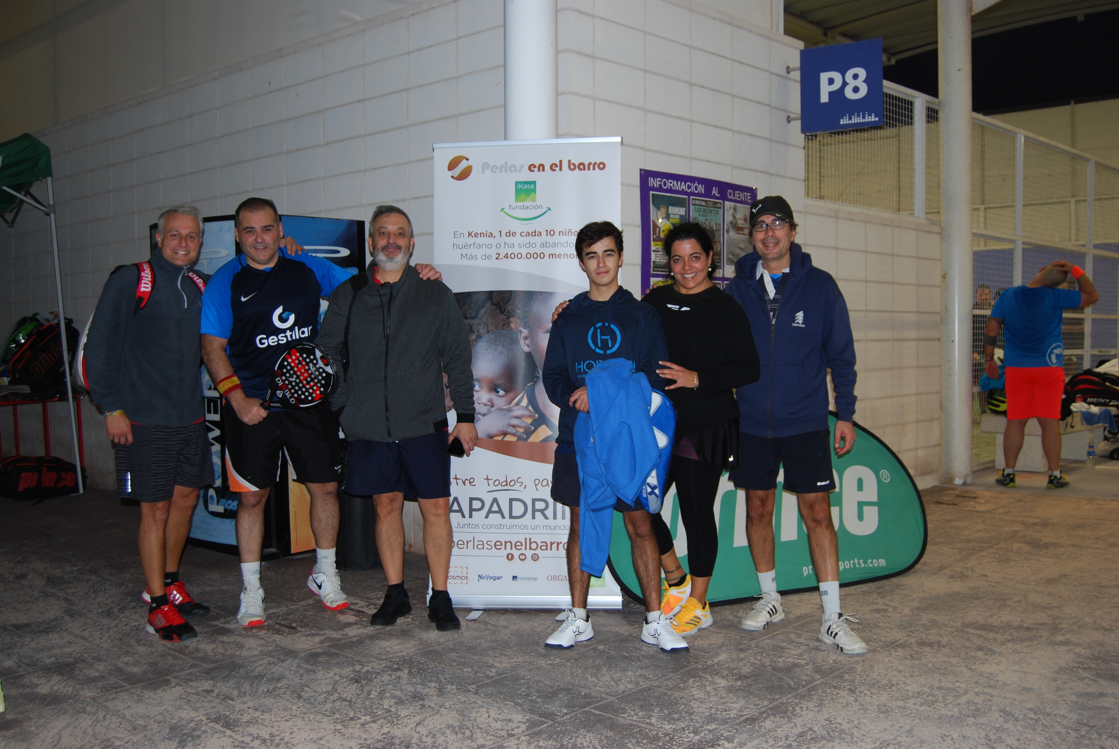 Gestilar Torneo Pádel solidario Perlas en el Barro