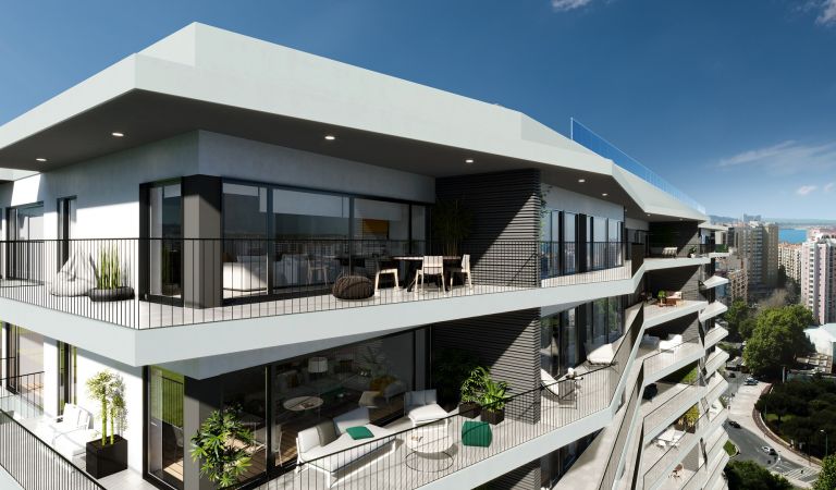 terrazas apartamentos obra nueva lisboa