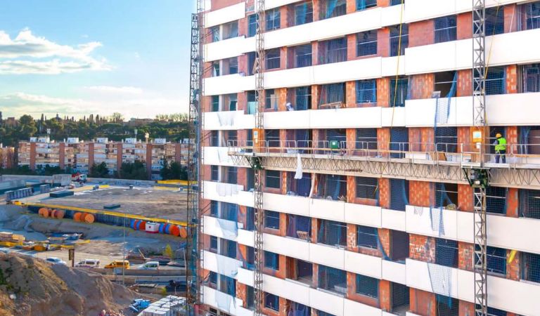 Avance obras pisos Vicente Calderón enero 2023